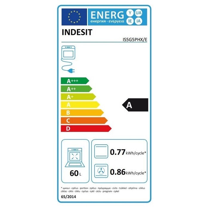 Kombinovaný sporák Indesit IS5G5PHX/E