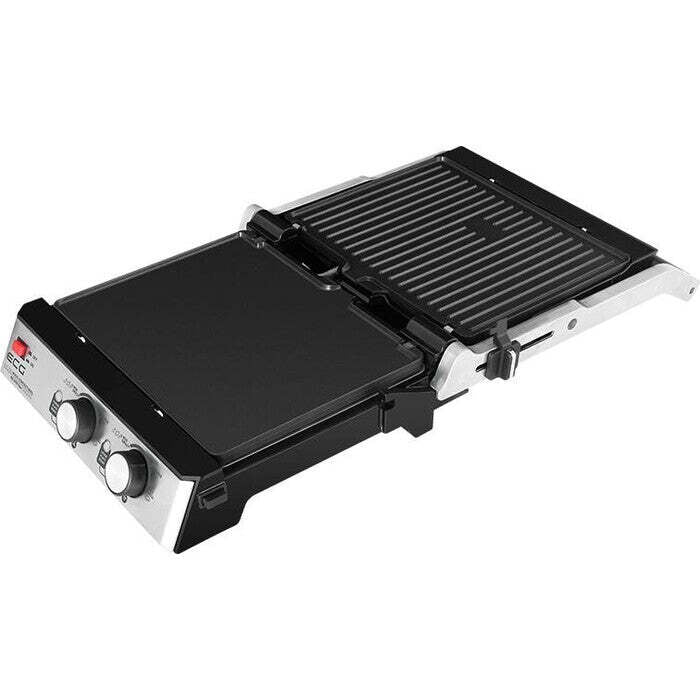 Kontaktný gril ECG Duo Grill &amp; Waffle KG 2033, 2000W POŠKODENÝ OBAL