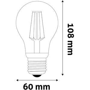 LED žiarovka Avide filament Globe 10.5W E27 NW 4000K