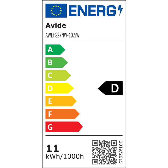 LED žiarovka Avide filament Globe 10.5W E27 NW 4000K