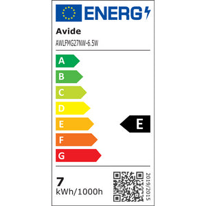 LED žiarovka Avide filament Mini Globe 6,5 W E27 NW 4000K