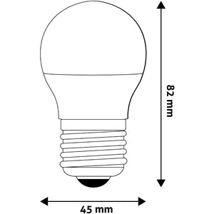 LED žiarovka Avide Mini Globe G45 4,5 W E27 NW 4000K