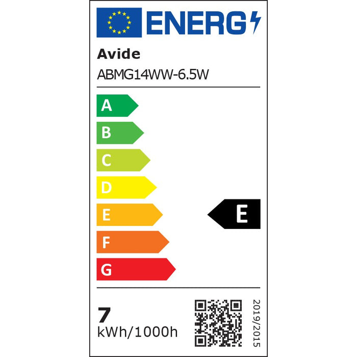 LED žiarovka Avide Mini Globe G45 6,5 W E14 WW 3000K