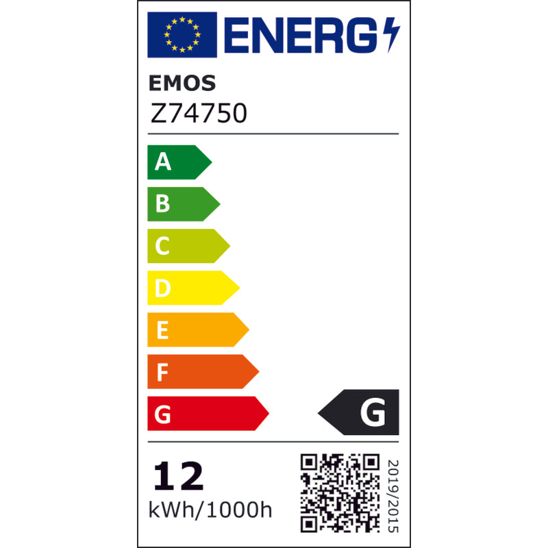 LED žiarovka Emos Z74750 Classic, E27, 12W, teplá biela