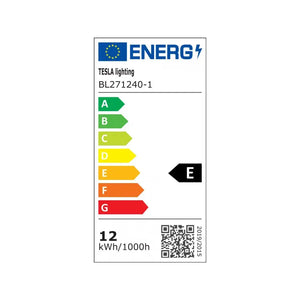 LED žiarovka Tesla, Bulb E27, 12W, 4000K denná biela