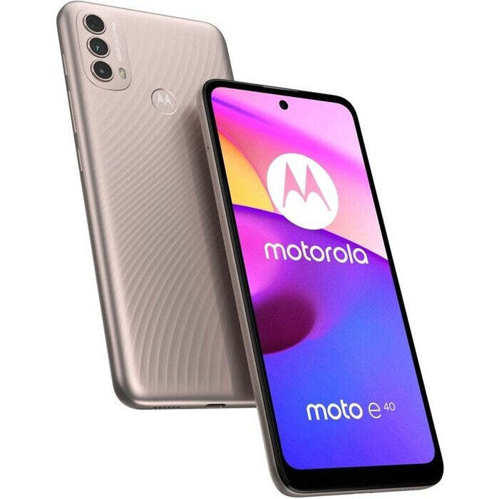 Mobilný telefón Motorola Moto E40 4GB/64GB, zlatá