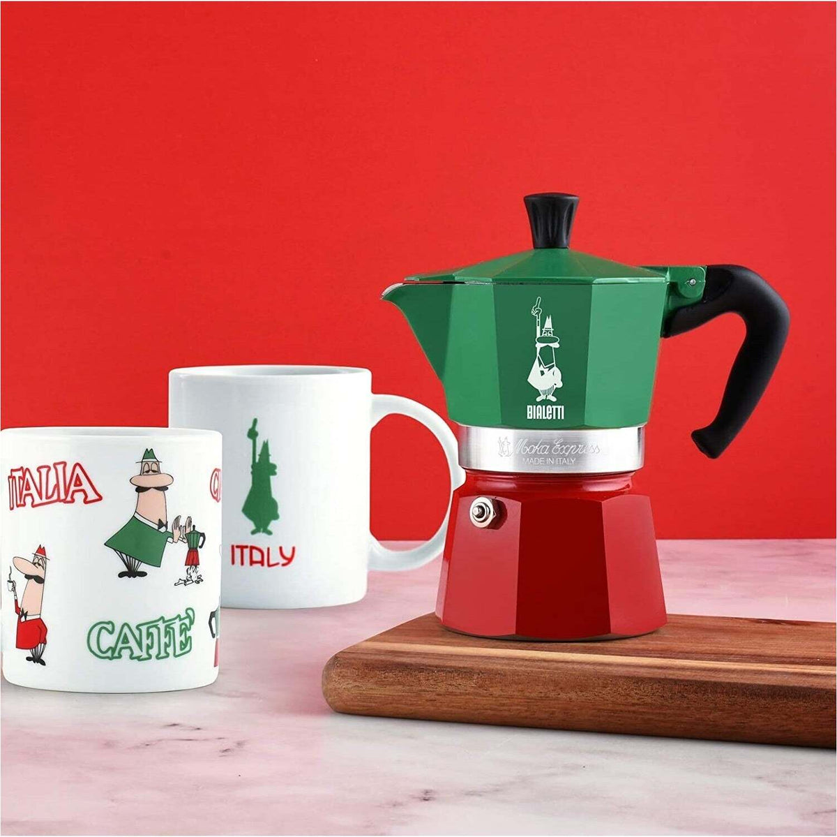 Moka kávovar Bialetti Moka Express Italia 3 porcie