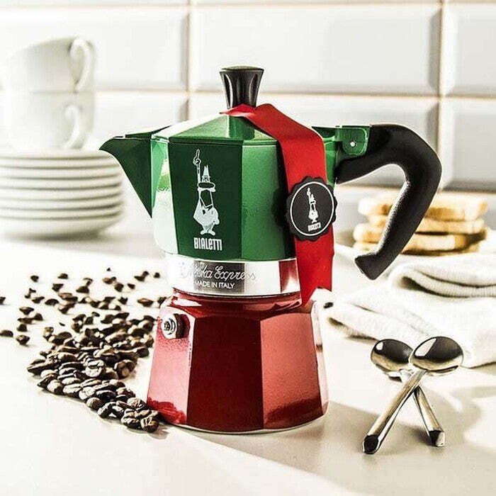 Moka kávovar Bialetti Moka Express Italia 3 porcie