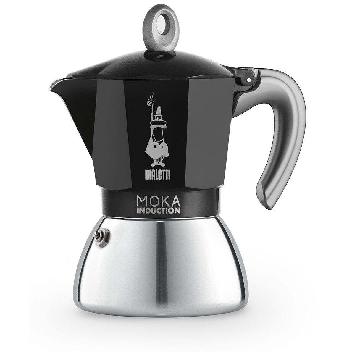 Moka kávovar Bialetti New Moka Induction Black 6 porcií