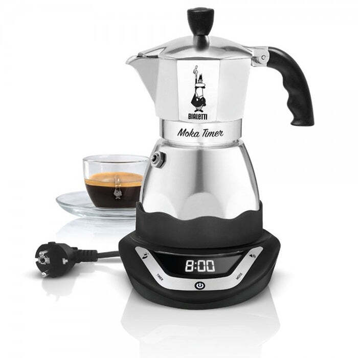 Moka kávovar Bialetti New Moka Timer 6 porcií