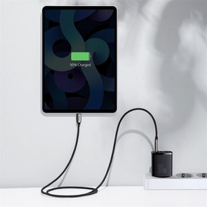 Nabíjačka Baseus 2xUSB/USB-C PD QC, 30W, čierna