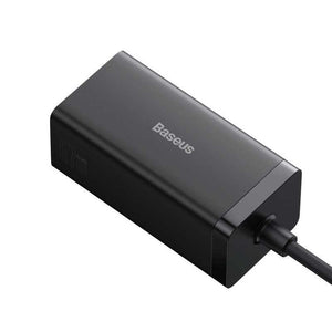 Nabíjačka Baseus GaN5 2xUSB-C/USB/HDMI, 67W+kábel USB-C, 100W,1m