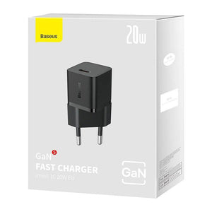 Nabíjačka Baseus GaN5 Mini, 20W, čierna