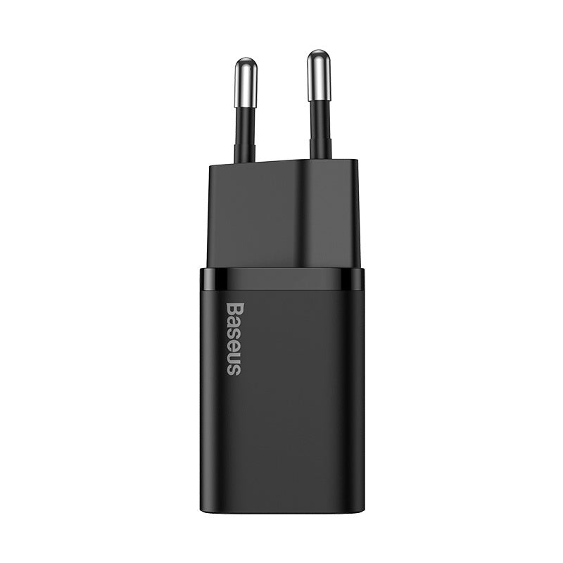 Nabíjačka Baseus Super 20W, USB-C, PD, QC, čierna