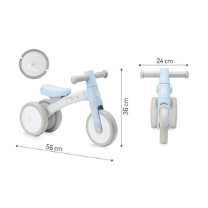Odrážadlo MoMi Tedi Mini, od 12 mesiacov, do 25kg, modrá