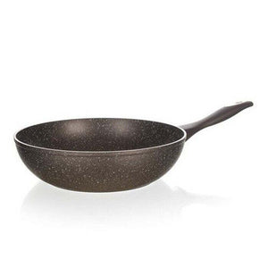 Panvica Wok Banquet 40050728B, granitová, 28cm POŠKODENÝ OBAL