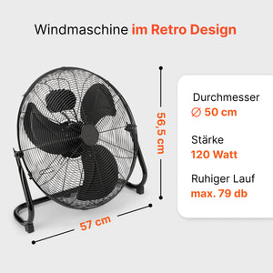 Podlahový ventilátor ProfiCare VL 3067 BK