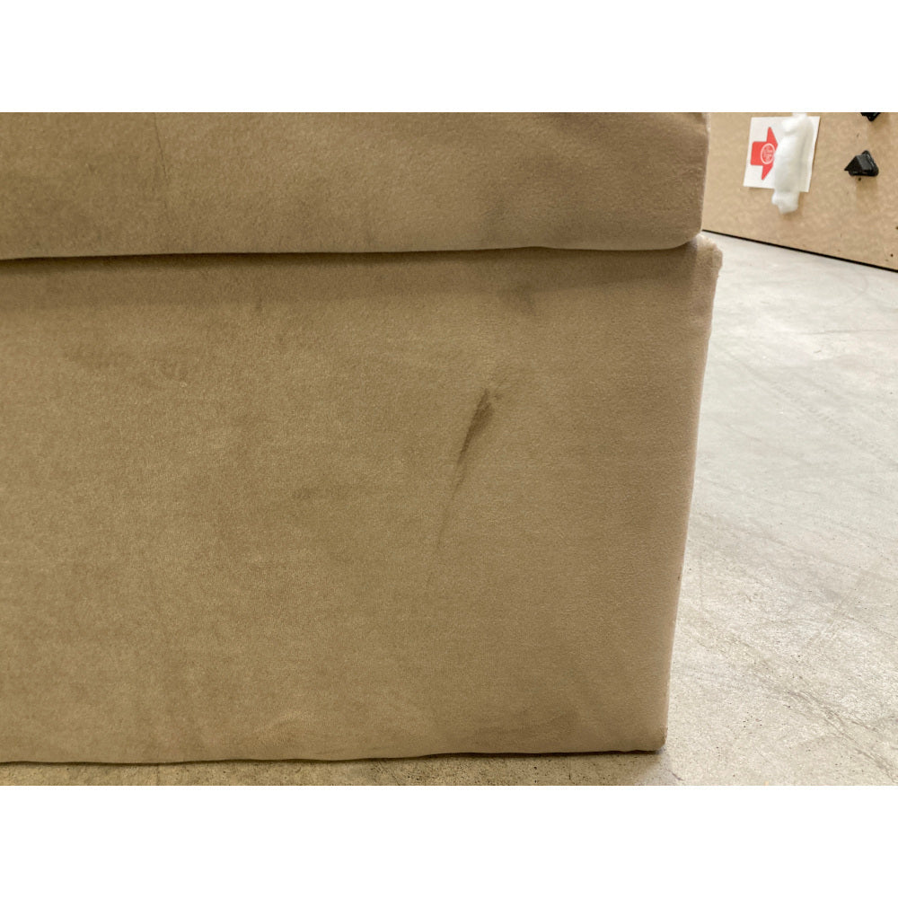 Posteľ Boxspring Charles 180x200, béžová, vr. matraca a topera - II. akosť