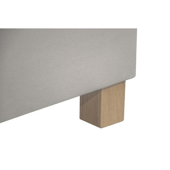 Posteľ Boxspring Charles 180x200, béžová, vr. matraca a topera - II. akosť