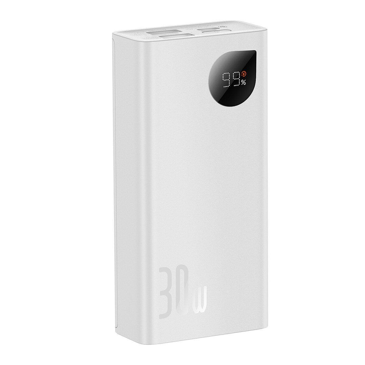 Powerbanka Baseus Adaman2 10000mAh, 30W, 2xUSB/USB-C, biela