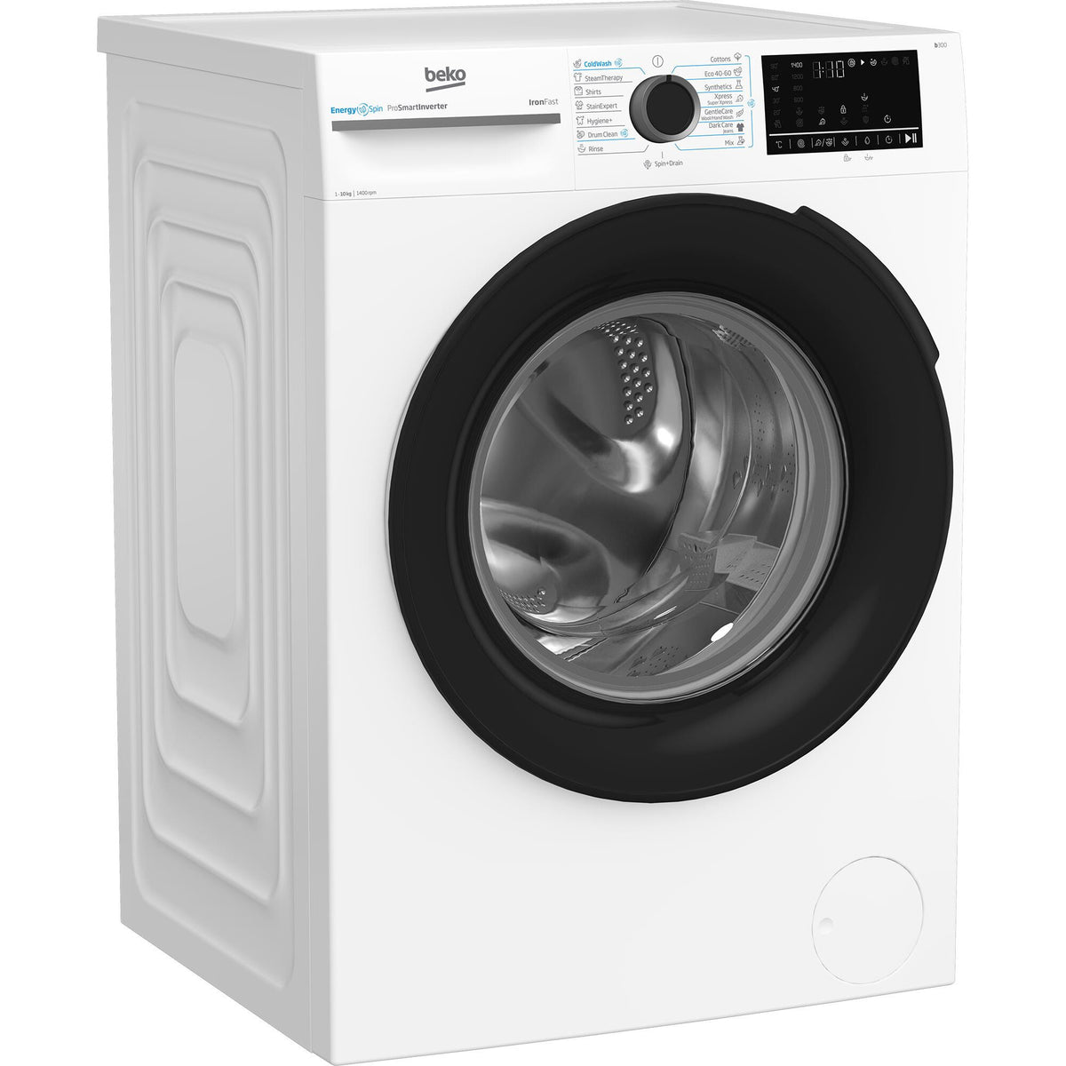 Práčka s predným plnením Beko BM3WFU410415WB, 10 kg