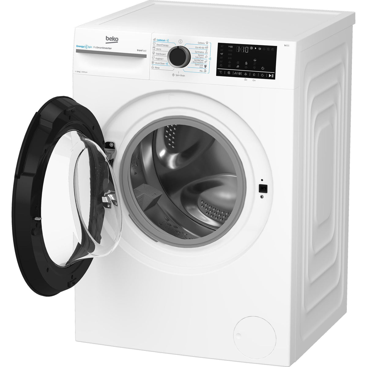 Práčka s predným plnením Beko BM3WFU410415WB, 10 kg