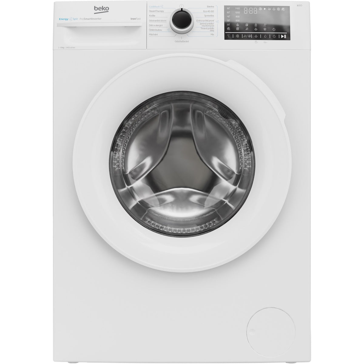 Práčka s predným plnením Beko BM3WFU4941WW, 9 kg