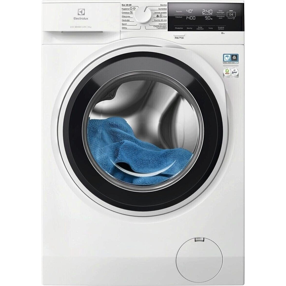 Práčka s predným plnením Electrolux EW6F3494C, 9 kg