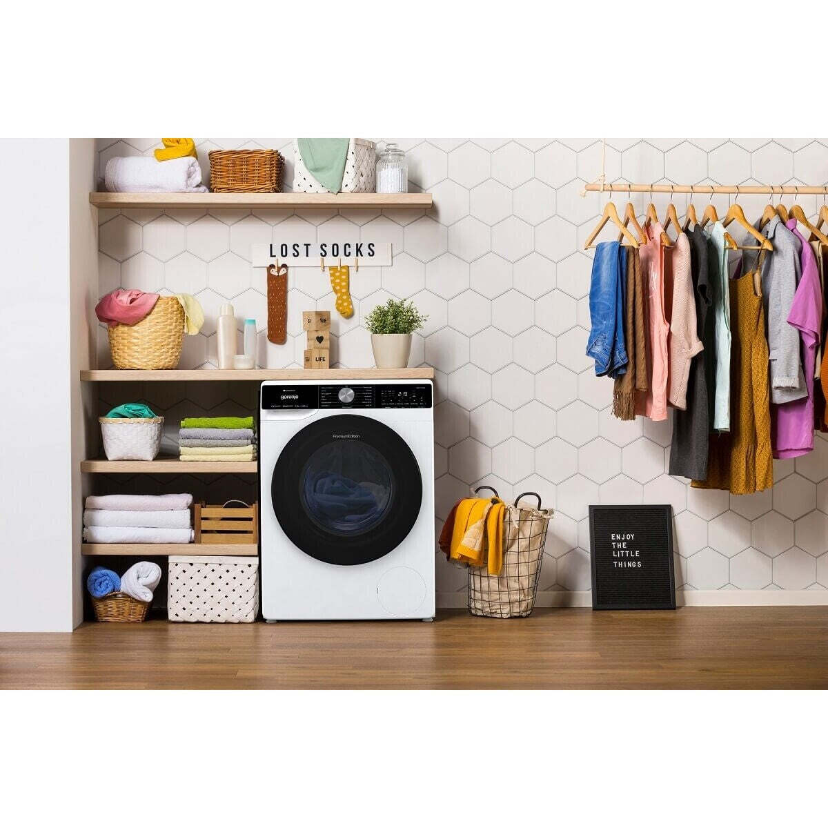 Práčka s predným plnením Gorenje W2NS94ARCZ, A, 9 kg POŠKODENIA