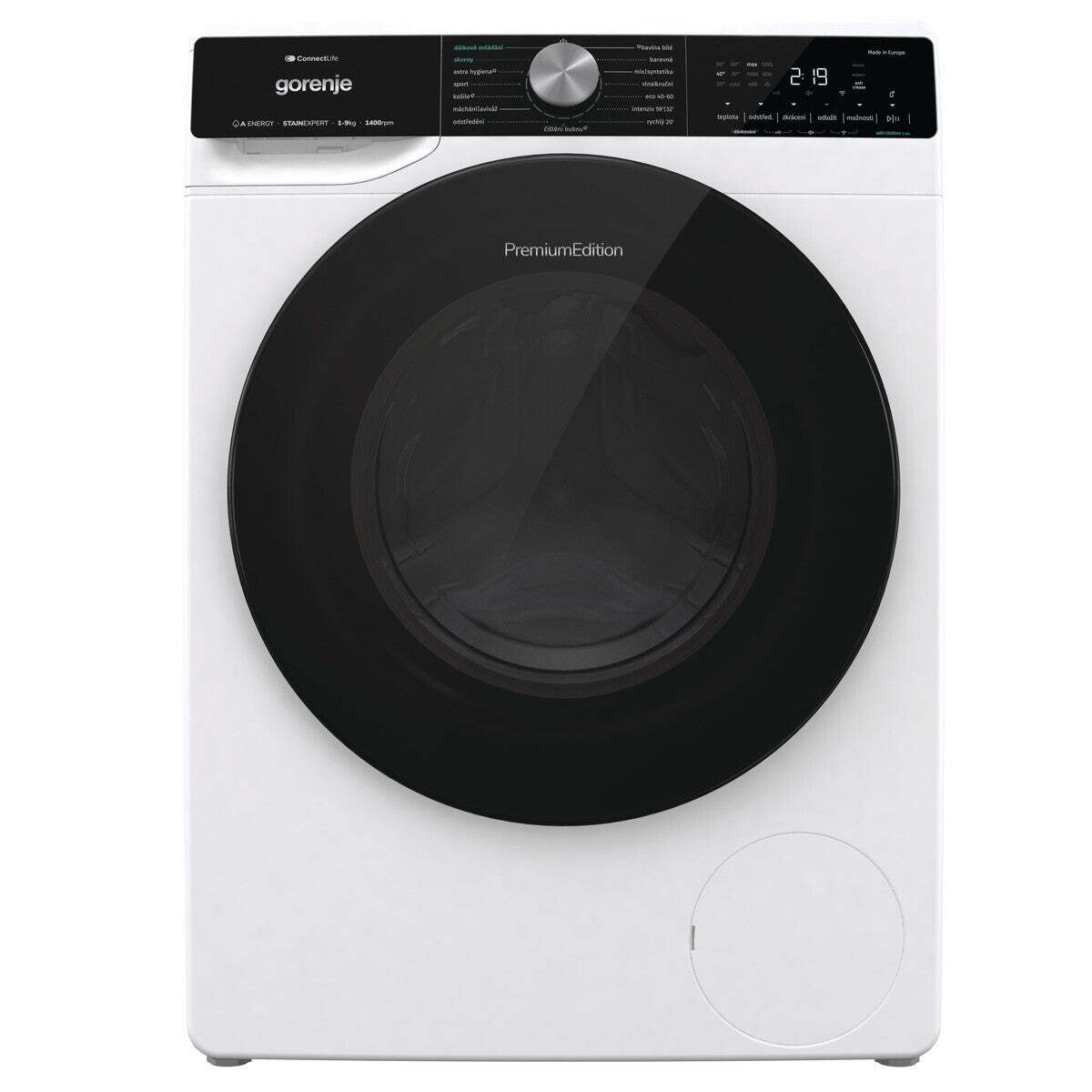 Práčka s predným plnením Gorenje W2NS94ARCZ, A, 9 kg POŠKODENIA