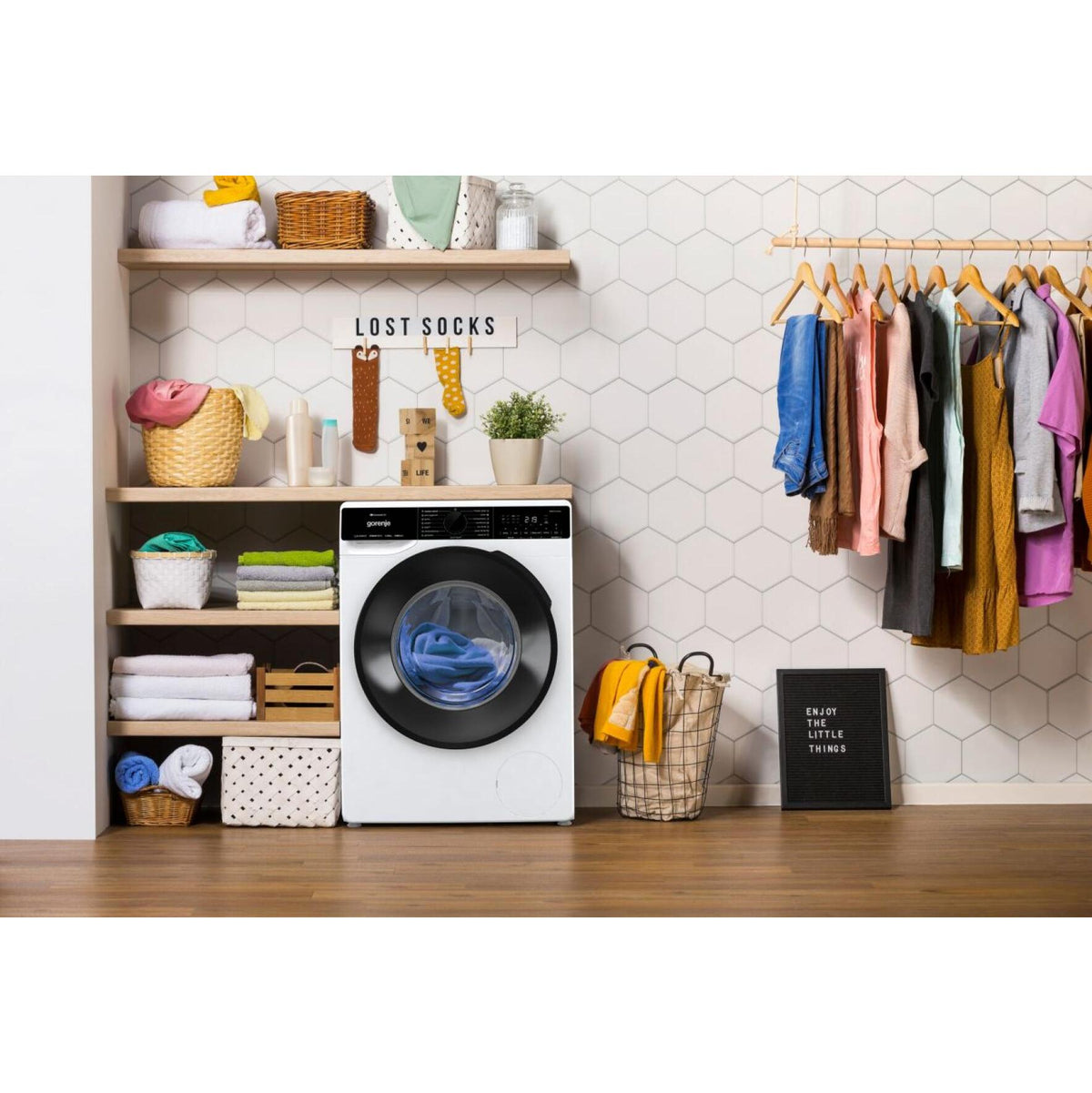 Práčka s predným plnením Gorenje W2PNA14APWIFI, A, 10kg