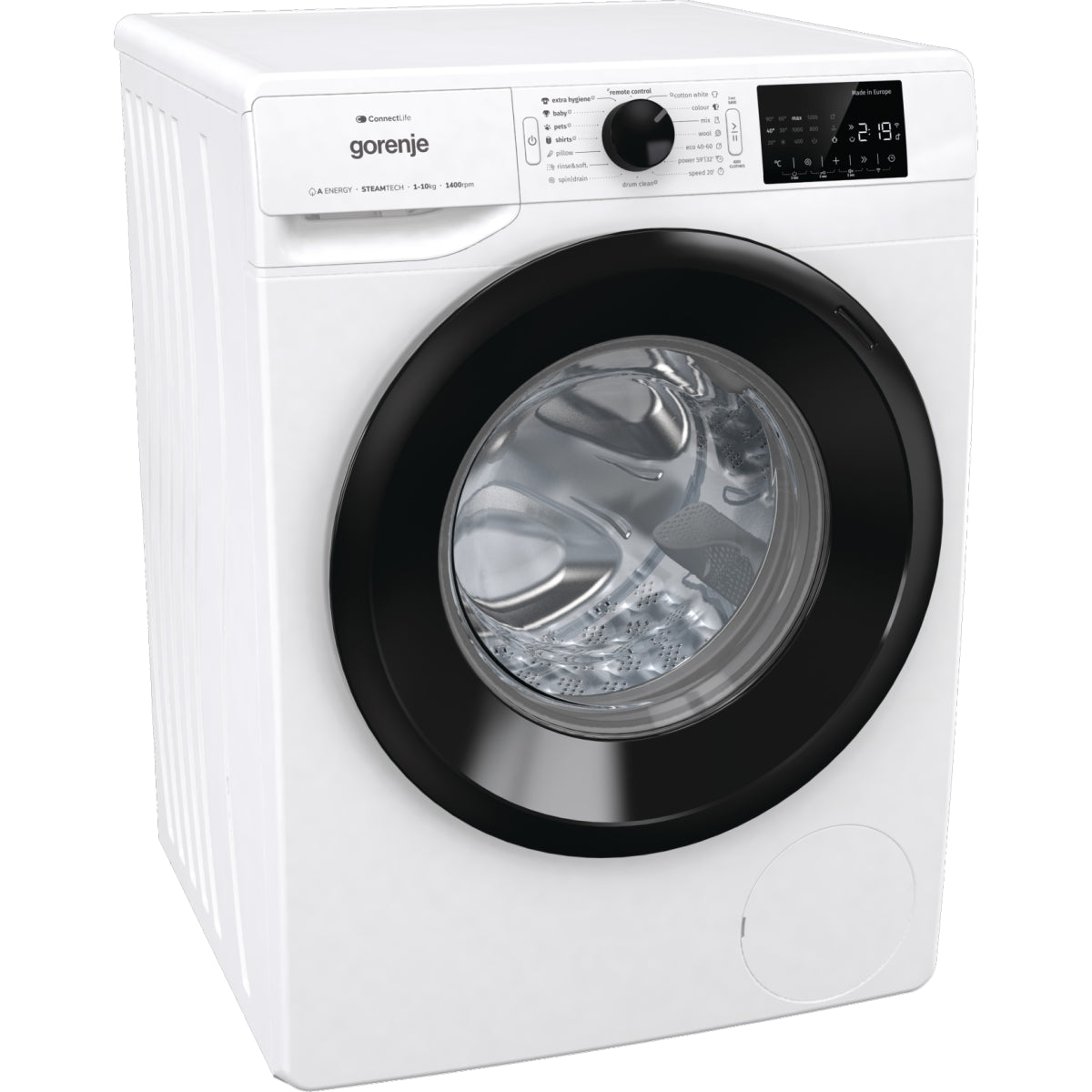 Práčka s predným plnením Gorenje WPNEI14A2SWIFI, A, 10kg