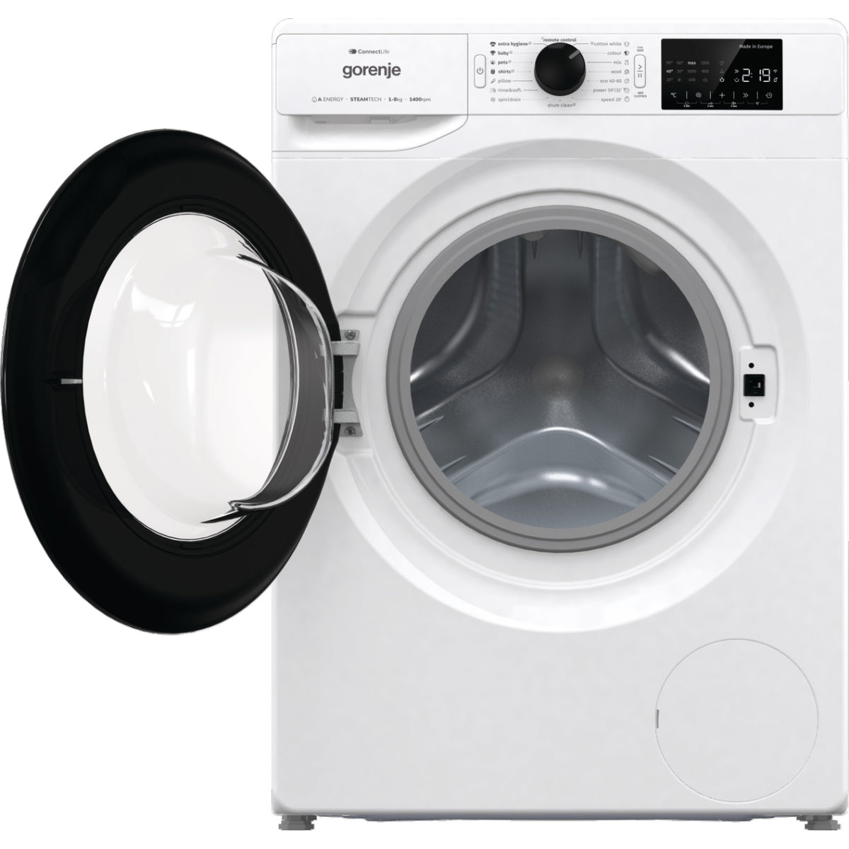 Práčka s predným plnením Gorenje WPNEI84A1SWIFI, A, 8kg