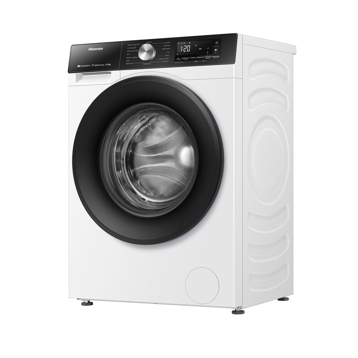 Práčka s predným plnením Hisense WF3S1045BW3, 10,5 kg