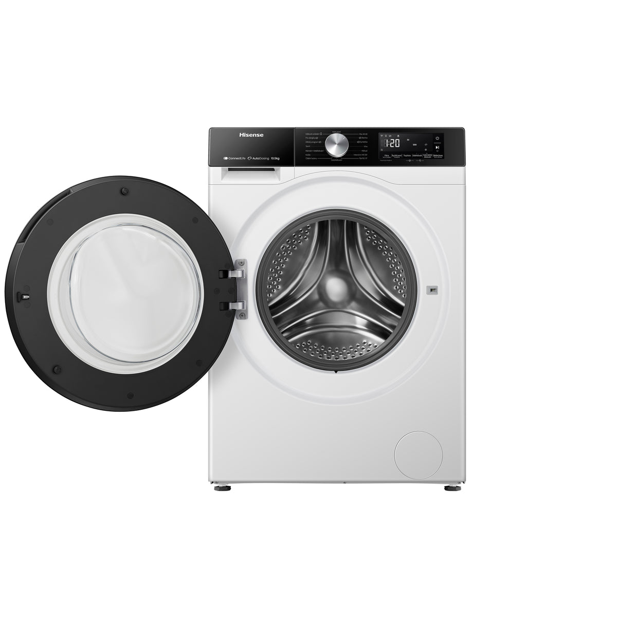 Práčka s predným plnením Hisense WF3S1045BW3, 10,5 kg