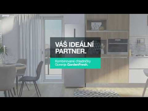 Kombinovaná chladnička s mrazničkou dole Gorenje NRK6202AW4 VADA VZHĽADU, ODRENINY