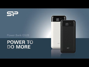 Powerbanka Silicon Power GS28 20000mAh, čierna