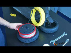 Bezdušová pneumatika RhinoTech pre Scooter 8.5x2, modrá
