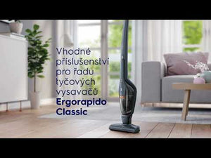 Tyčový vysávač Electrolux Ergorapido Classic EERC73EB NEKOMPLETNÉ PŘÍSLUŠENSTVO