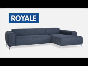 Trojsedačka Royale sivá