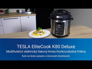 Multifunkčný tlakový hrniec a fritéza Tesla EliteCook K80 Deluxe VYBALENÉ