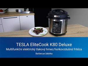 Multifunkčný tlakový hrniec a fritéza Tesla EliteCook K80 Deluxe JAVÉ ZNÁMKY POUŽITIA