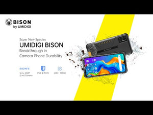 Odolný telefón Umidigi Bison 6 GB/128 GB, žltý JAVÉ ZNÁMKY POUŽITIA