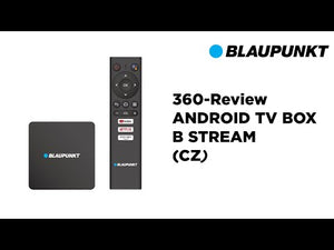 Multimediálne centrum Blaupunkt ANDROID TV BOX B-STREAM VYBALENÉ