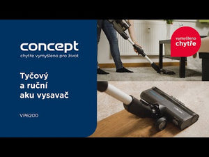 Tyčový vysávač Concept Iconic Aqua Flex VP6200 ROZBALENÉ