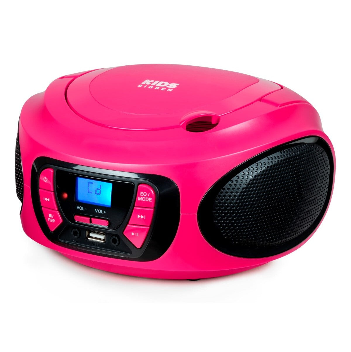 Rádiomagnetofón Bigben CD62, Bluetooth, ružová