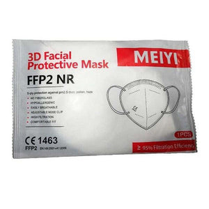 Respirátor FFP2 25 ks v balení, biely POŠKODENÝ OBAL