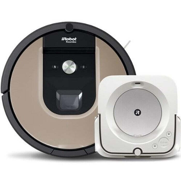 Robotický vysávač iRobot Roomba 976 a mop Braava jet m6 POUŽITÉ,