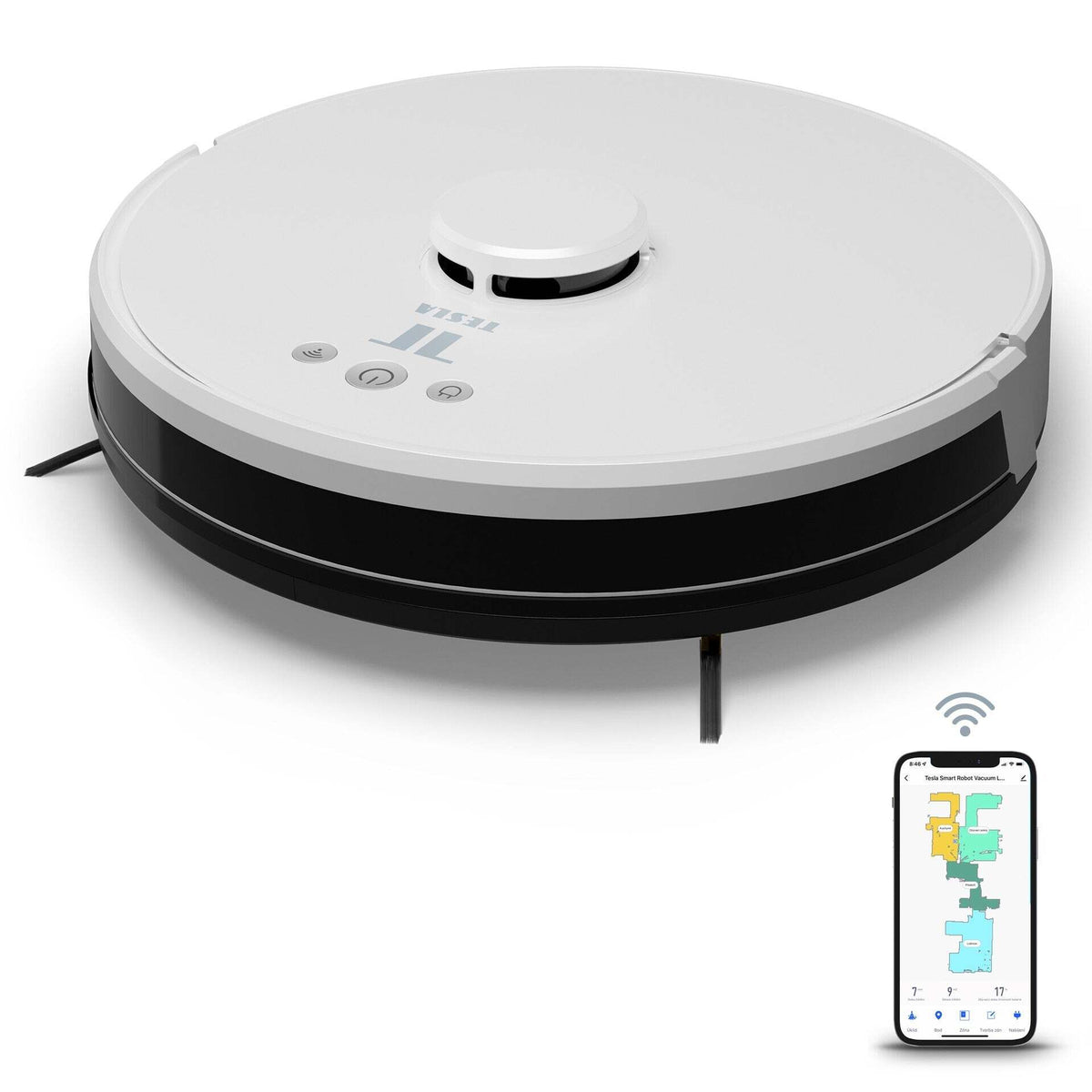 Robotický vysávač Tesla Smart Robot Vacuum Laser