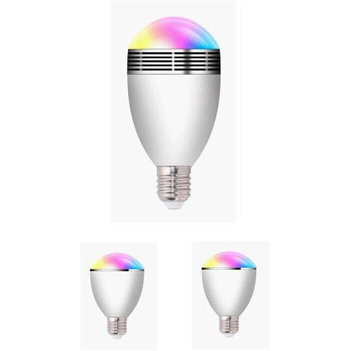 SMART bluetooth žiarovka X-SITE BL-06G + 2 farebné LED žiarovky POUŽITÉ, NEOPOTREBOVANÝ TOVAR